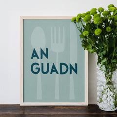 An Guadn Poster • bayerisches Poster für die Küche - vonSUSI