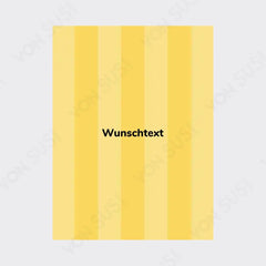 Dein Poster mit Wunschtext & Wunschfarbe - vonSUSI Personalisiert