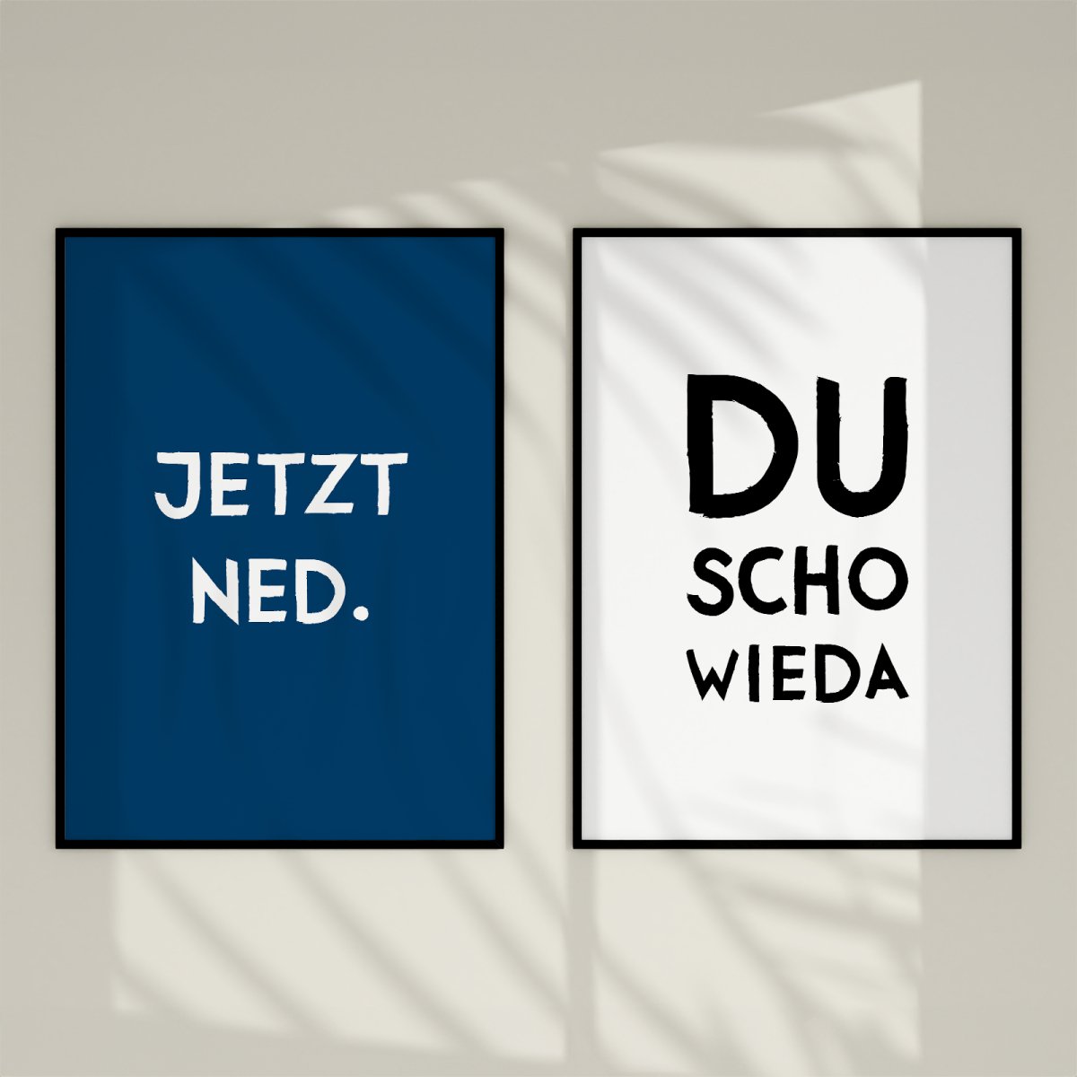 Lustiges bayerisches Spruch - Poster • bayrischer Spruch • für Bayern als Geschenkidee - vonSUSI
