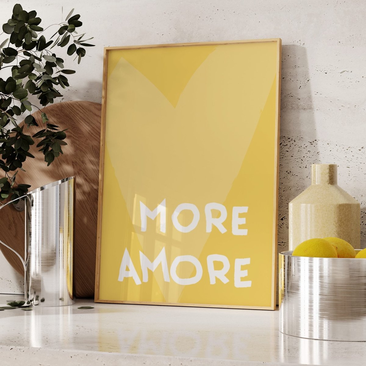 More Amore Poster • Poster mit Herz - vonSUSI