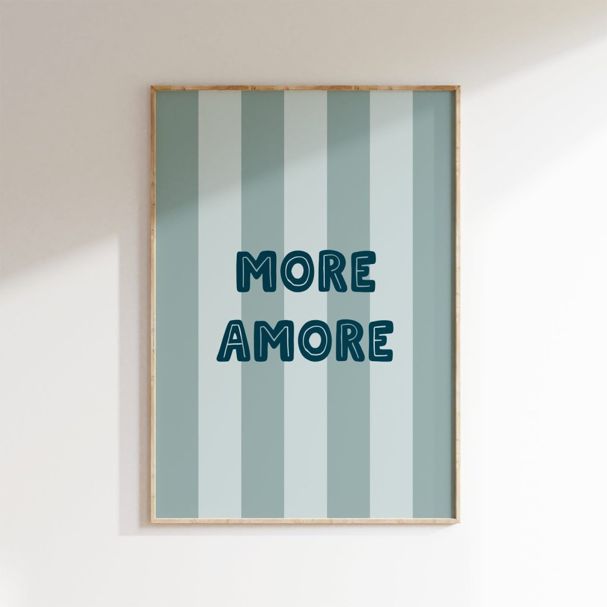 More Amore Poster • Poster mit Spruch für Italienvibes - vonSUSI