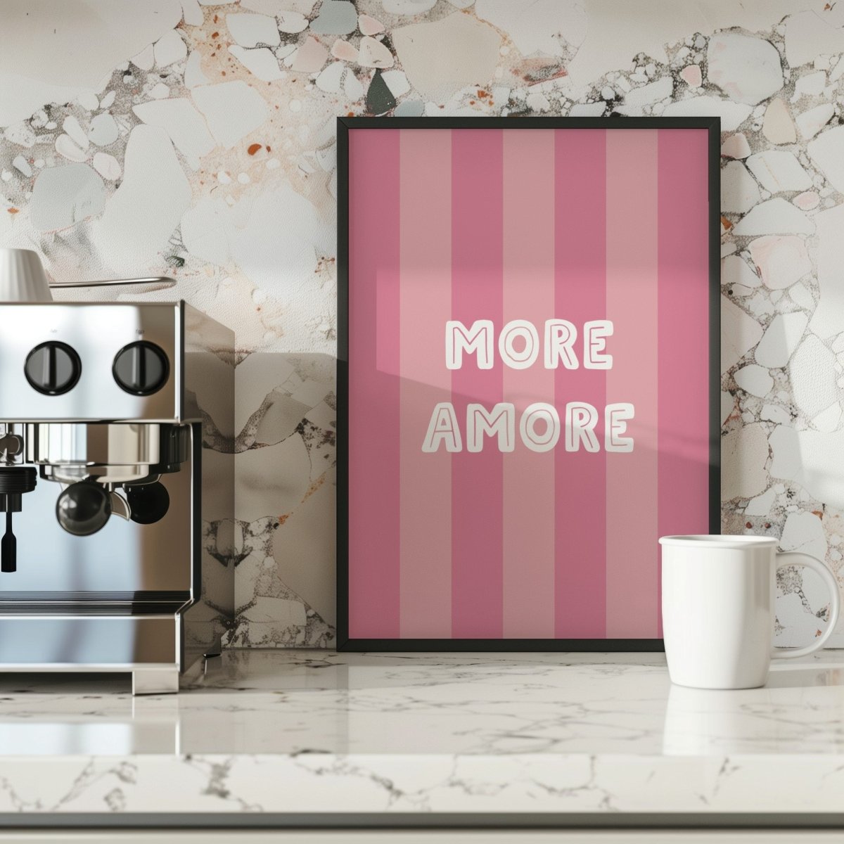 More Amore Poster • Poster mit Spruch für Italienvibes - vonSUSI