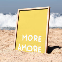 More Amore Poster • Typografieposter für Verliebte - vonSUSI
