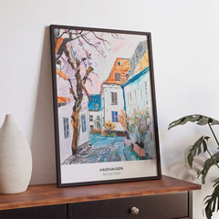 München Poster • Haidhausen Poster mit Illustration - vonSUSI