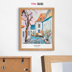 München Poster • Haidhausen Poster mit Illustration - vonSUSI