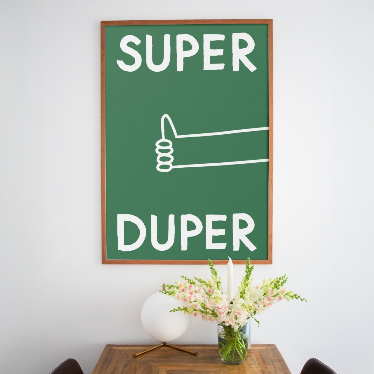 Super Duper Poster – mutiger Kunstdruck für gute Stimmung - vonSUSI