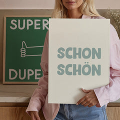 Super Duper Poster – mutiger Kunstdruck für gute Stimmung - vonSUSI