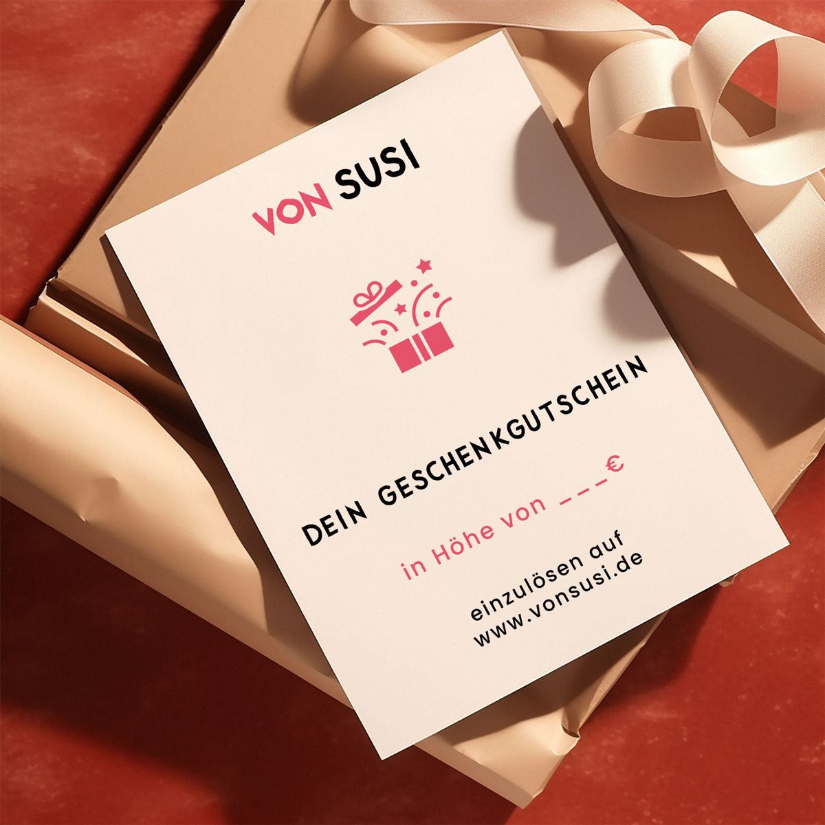 vonSUSI Geschenkgutschein per E - Mail • dein bayerisches Geschenk • Gutschein für Fine Art Poster Onlineshop - vonSUSI